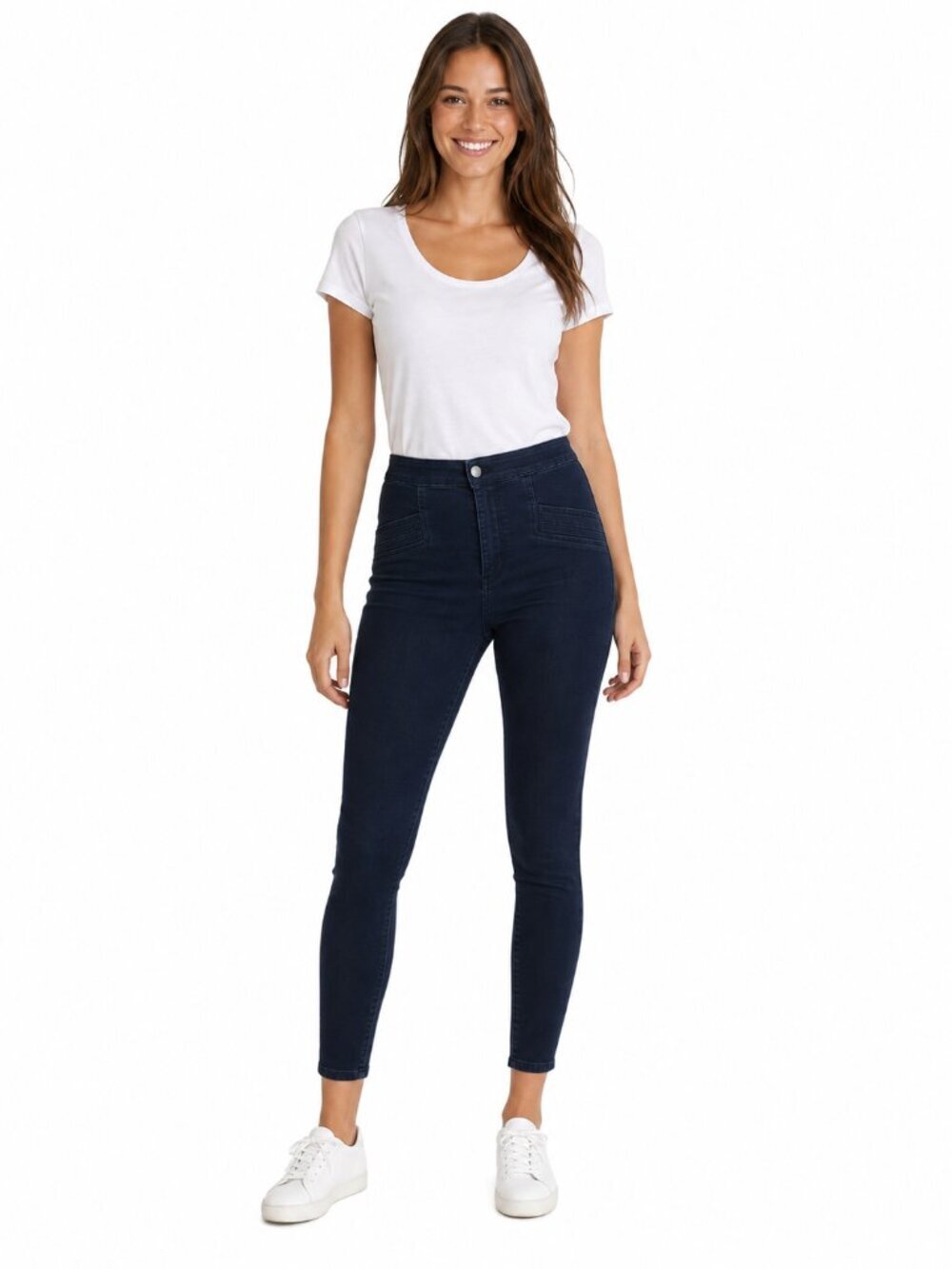American Eagle Super High Rise Jegging Dark Wash Size 6